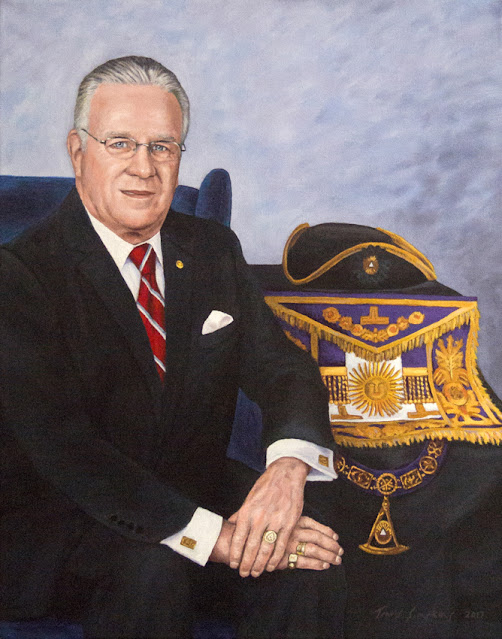 Richard J. Stewart. Past Grand Master. Grand Lodge of Massachusetts. by Travis Simpkins