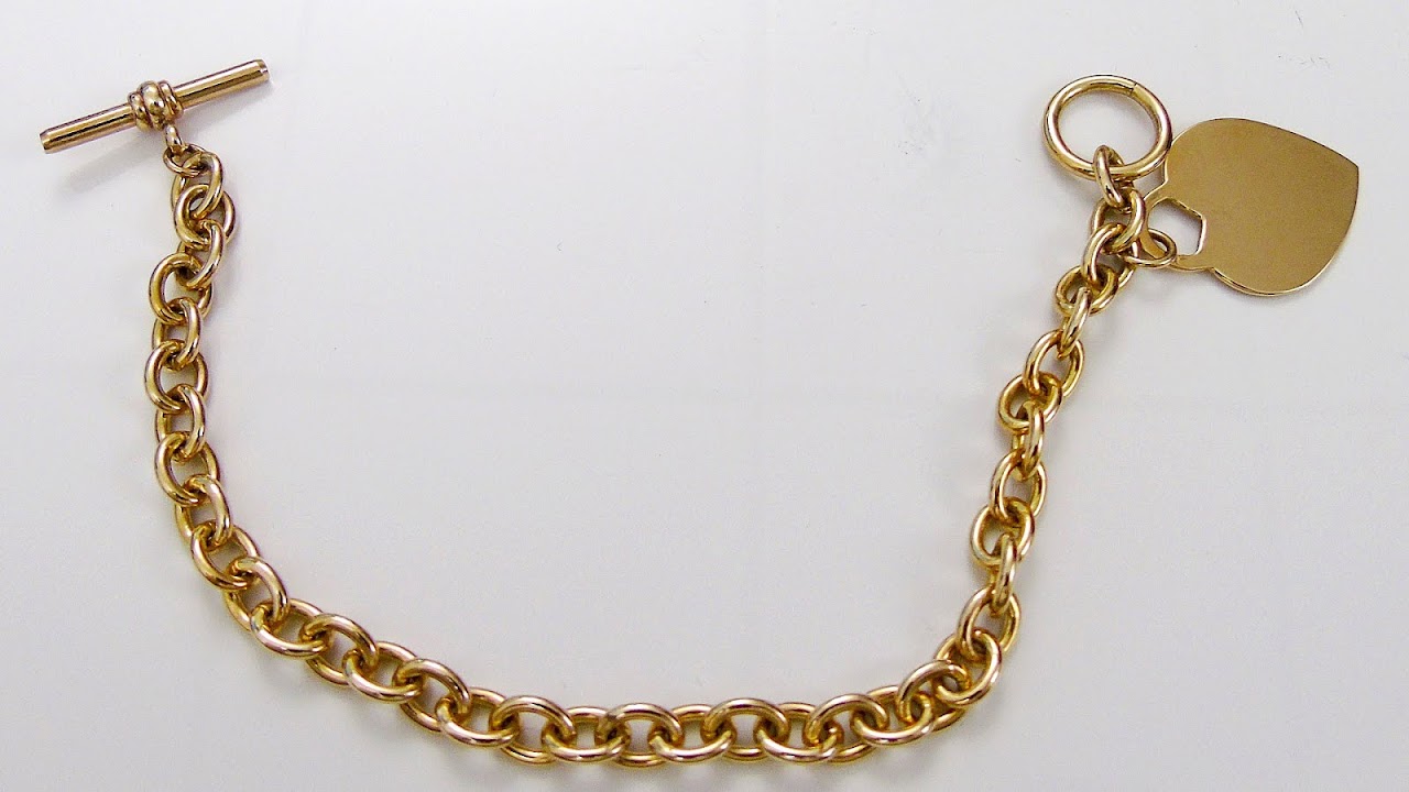 Gold T Bar Bracelet - Gold Choices