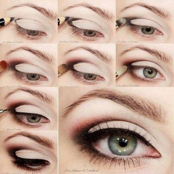 Simple Easy and best Eye Make up Tutorial - Utho Jago Pakistan
