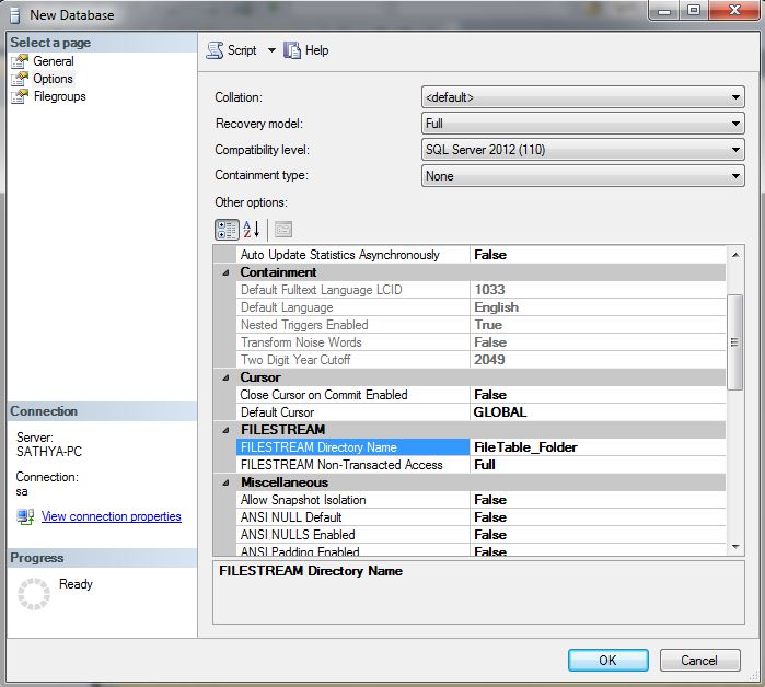 All about SQLServer: SQL Server 2012 - File Table