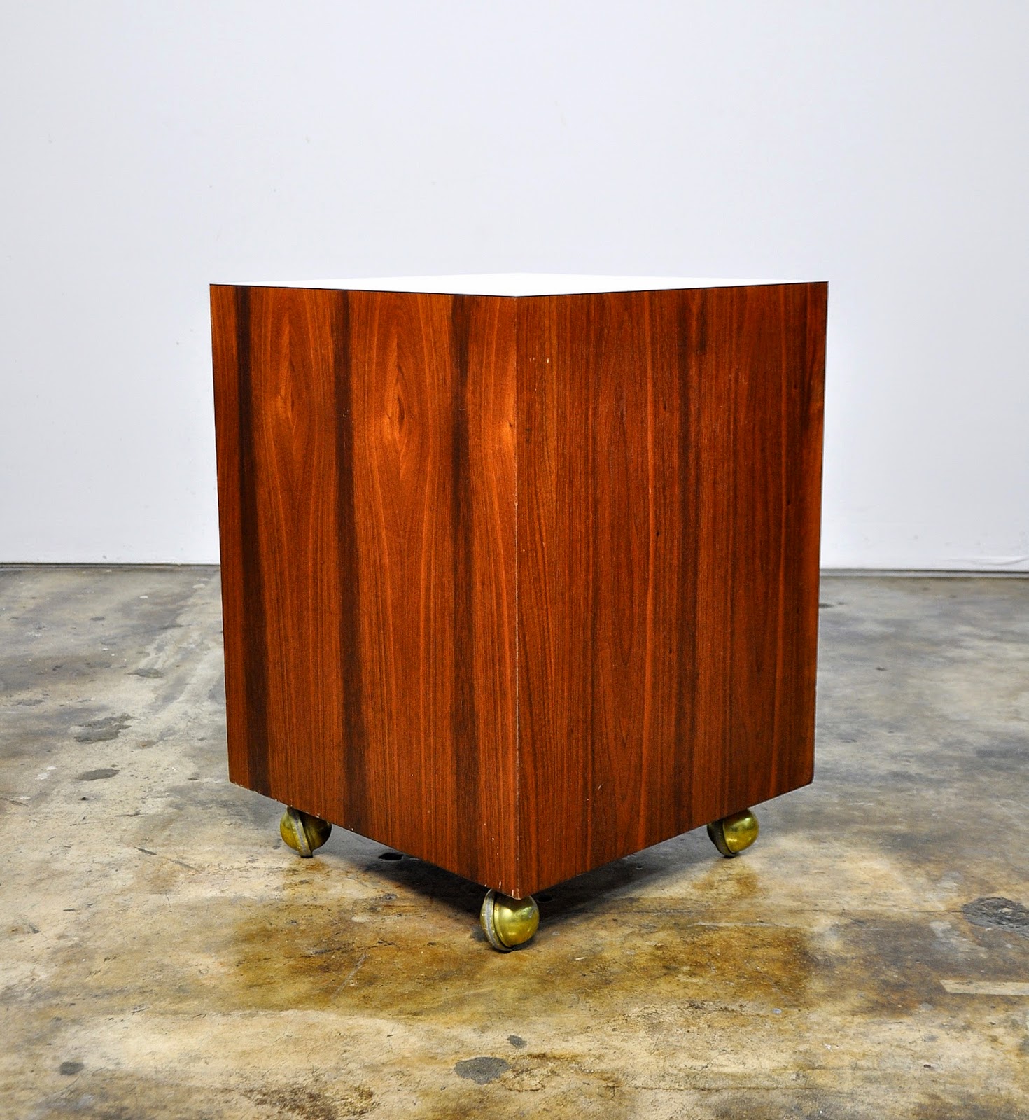 SELECT MODERN Mid Century Rolling Bar Cart, Nightstand or Side Table