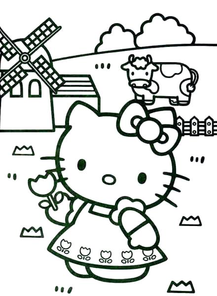 Hello Kitty para colorear - Blog de imágenes
