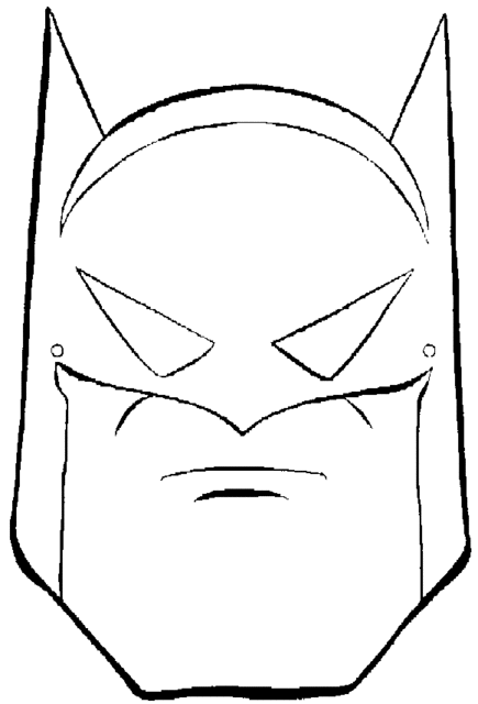 Máscara de morcego, máscara de Batman-ESPAÇO EDUCAR