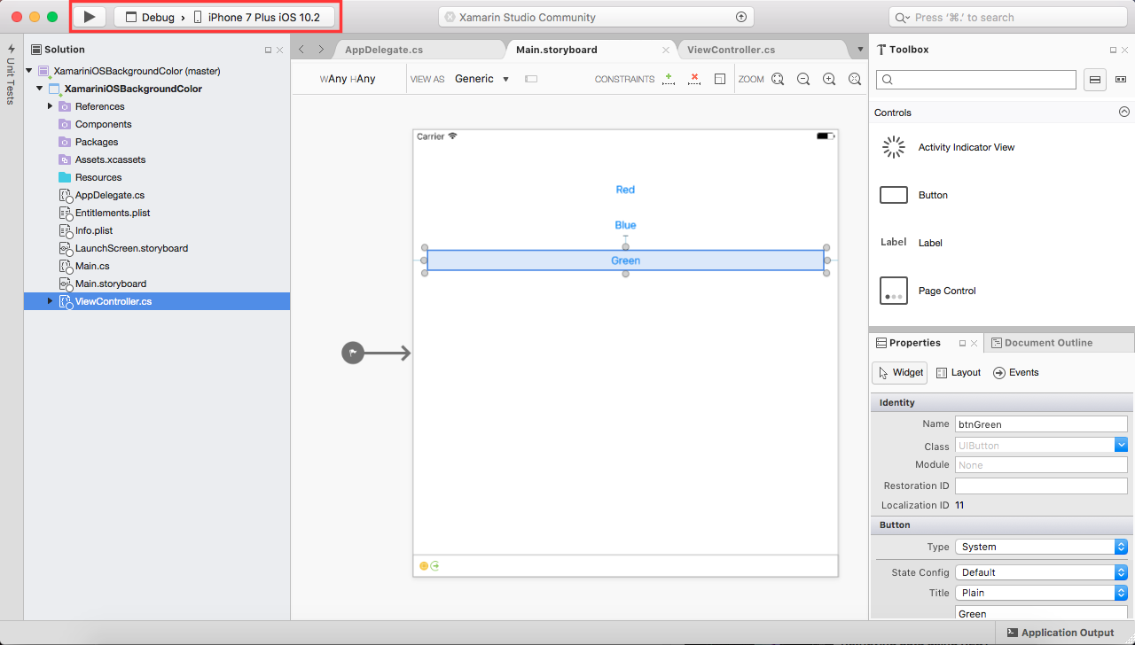 Xamarin Monkeys How to Change Background Colors Dynamically in Xamarin iOS