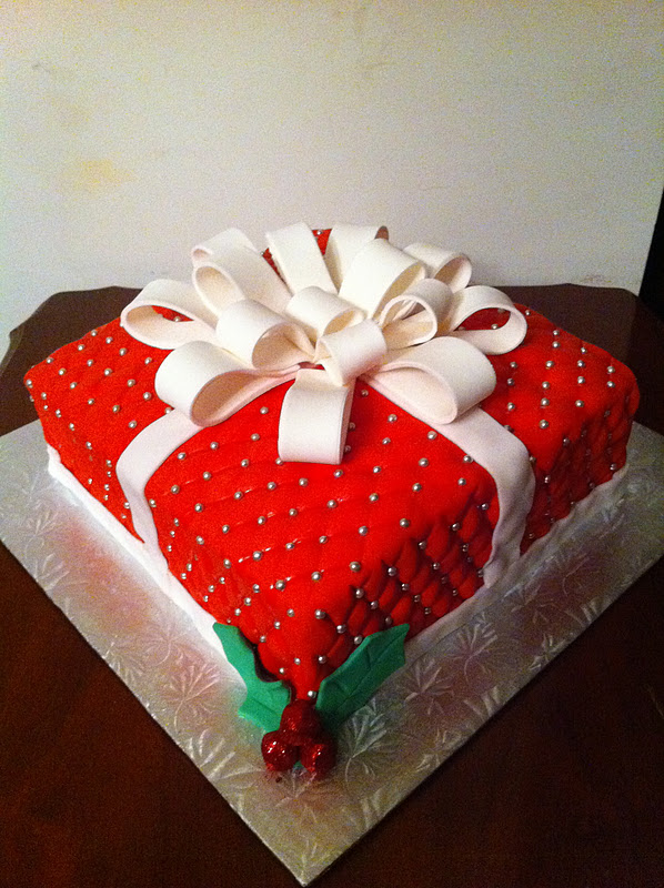 Love Dem Goodies: Christmas Present Cake