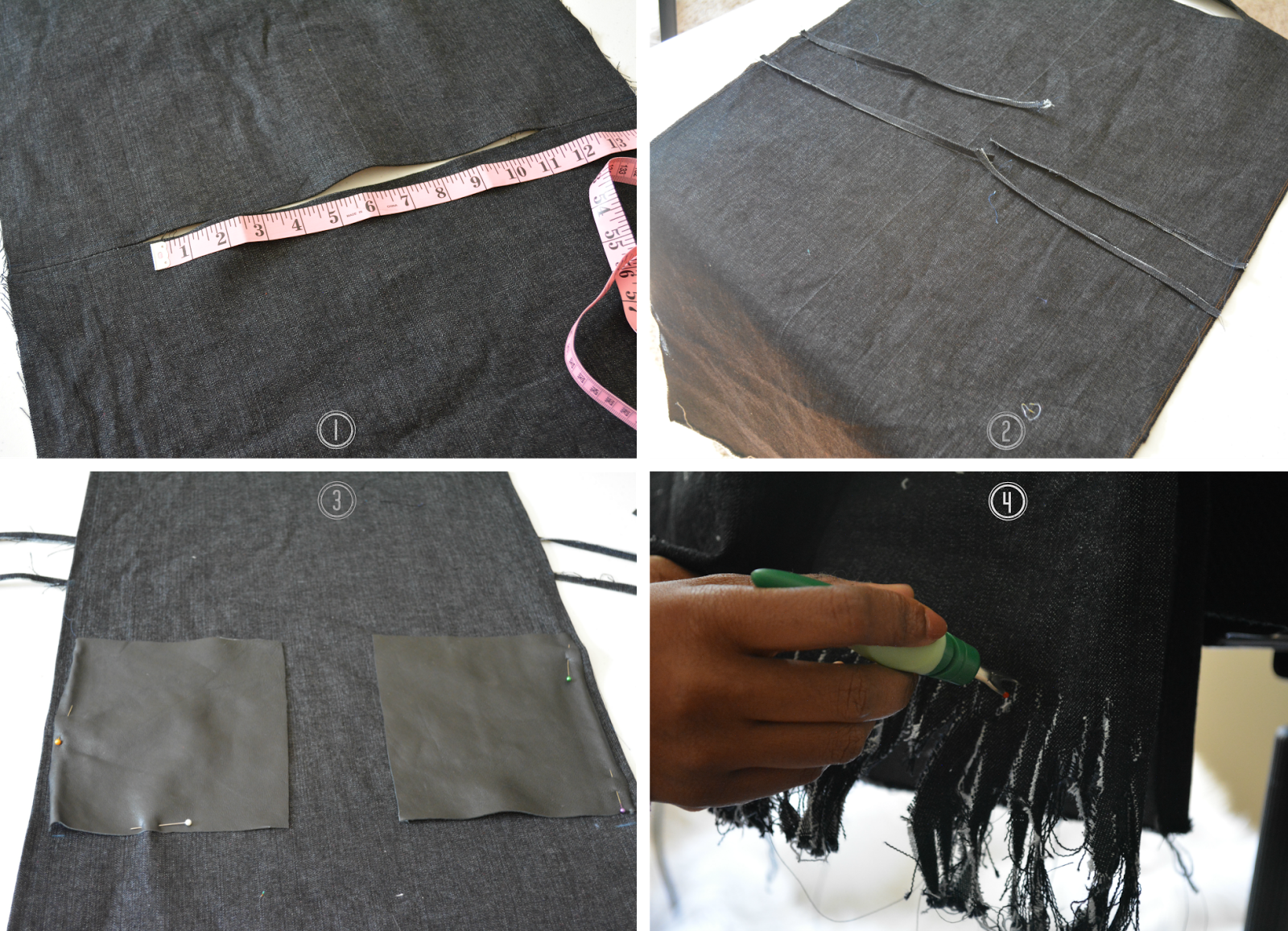 make a stylish apron for cleaning, cooking, or layering an outfit