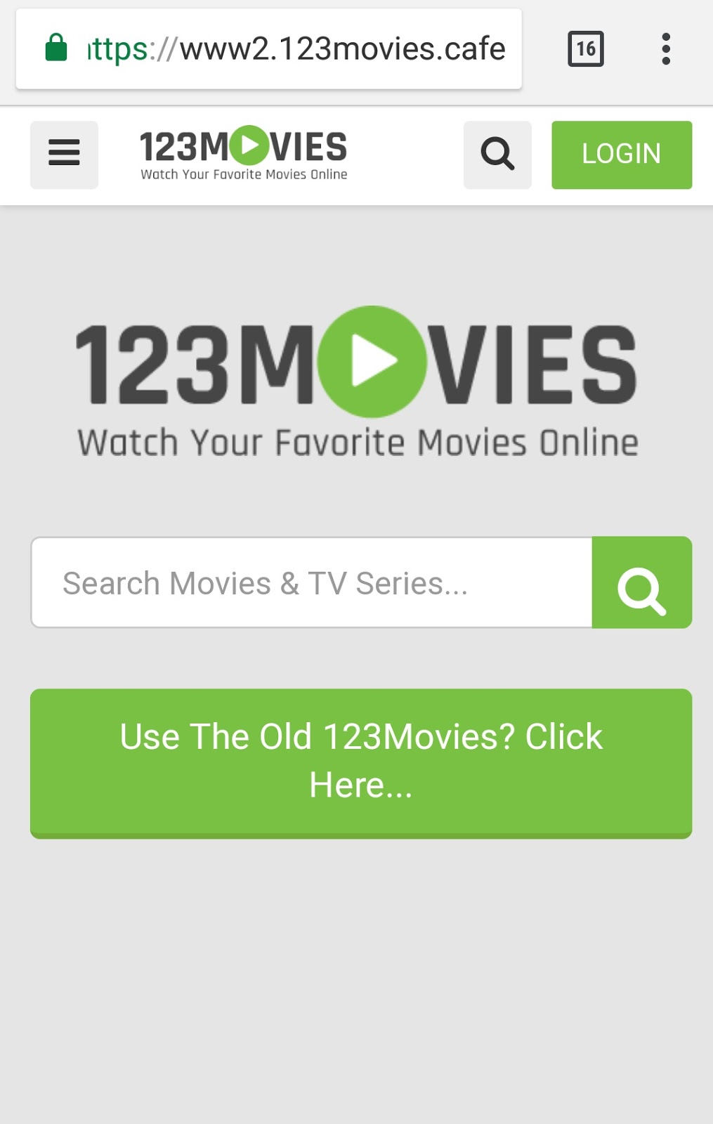 123movies cafe not working