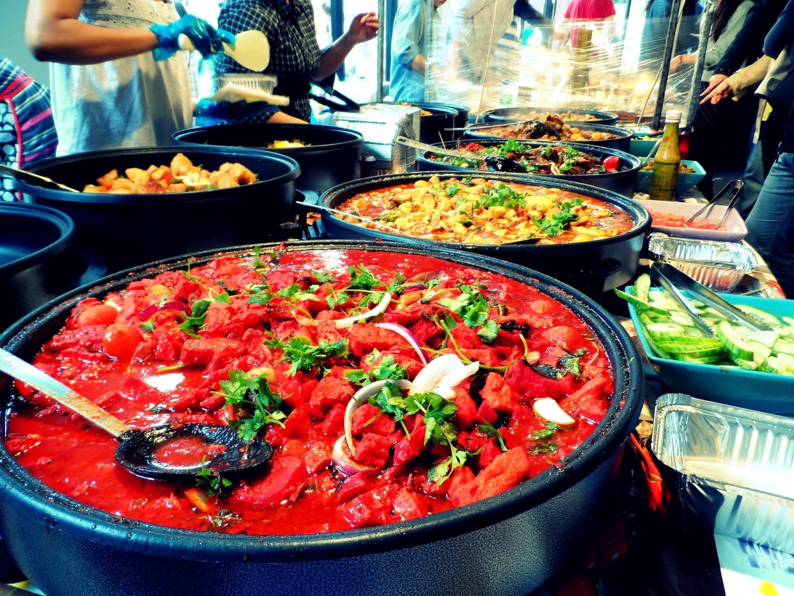 paradise tea Brick Lane Market