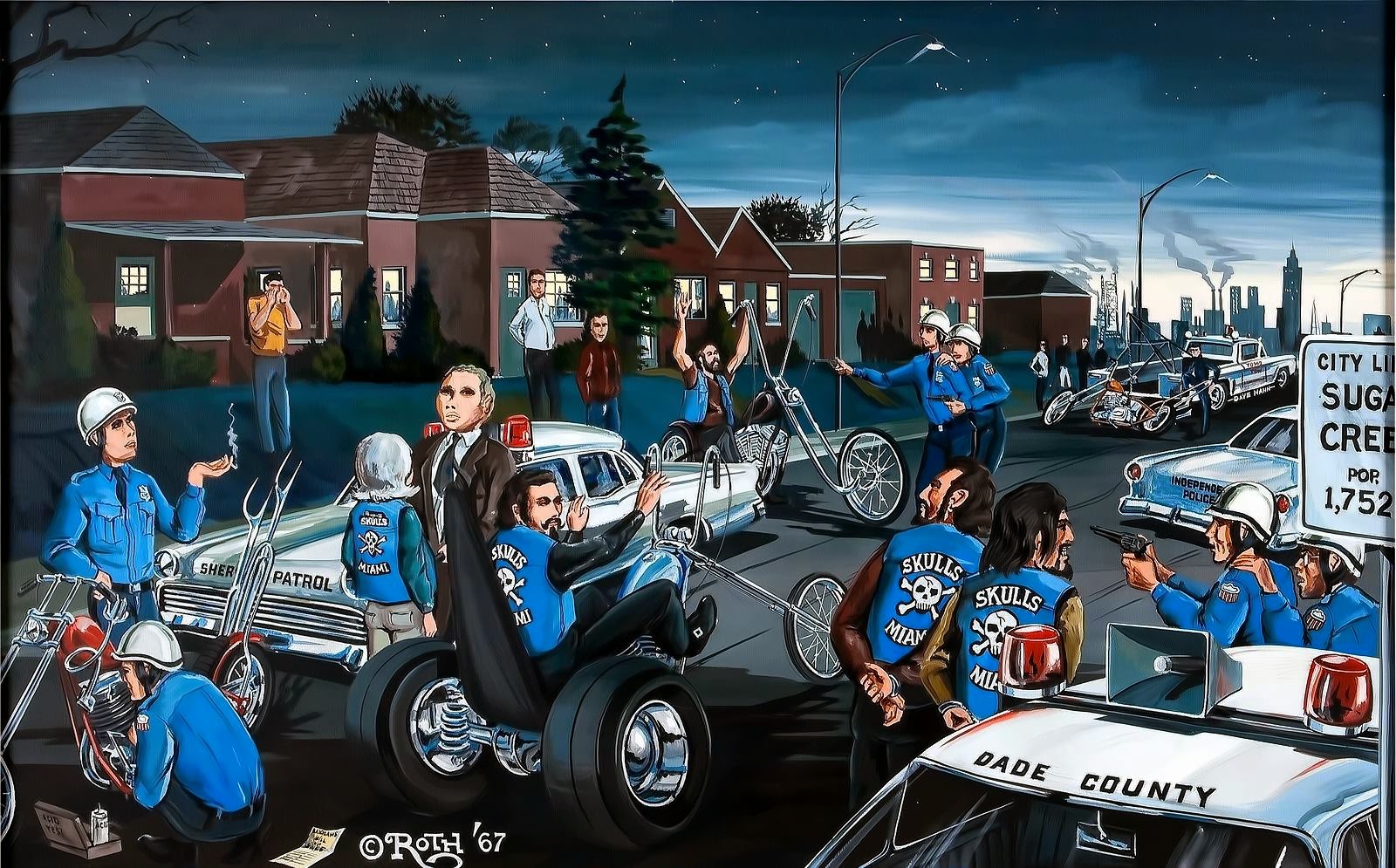 The Chopper Chronicles Illustrating the Chopper with David Mann