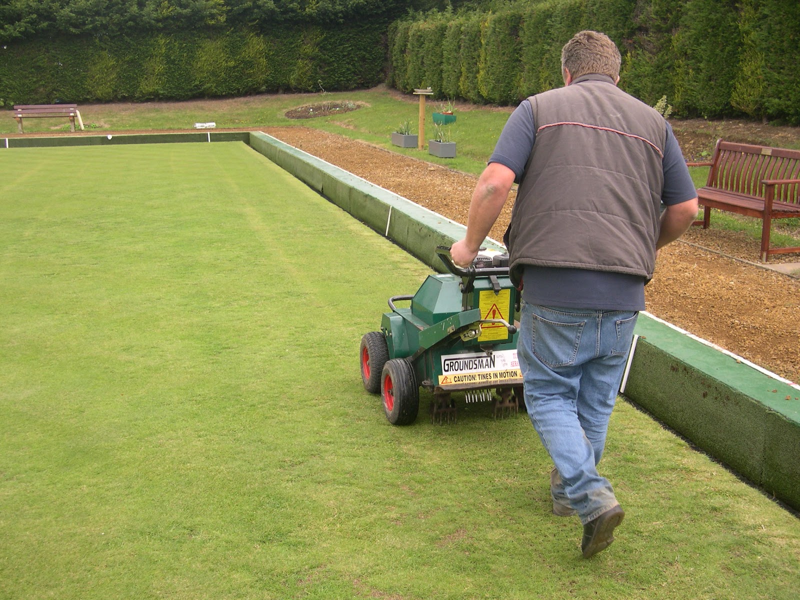 Dean Broughton Turfcare Bowling Green Maintenance