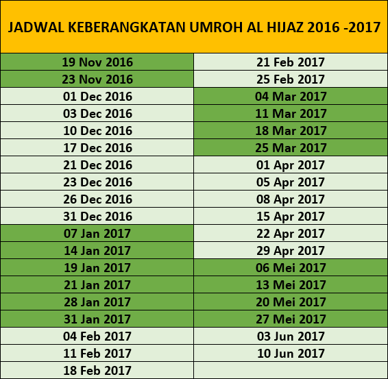 Paket Umroh Desember 2016 Akhir Tahun Beribadah !