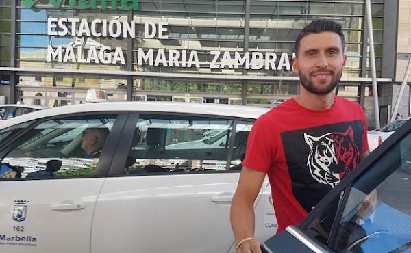 Málaga, Borja Bastón llega a la ciudad