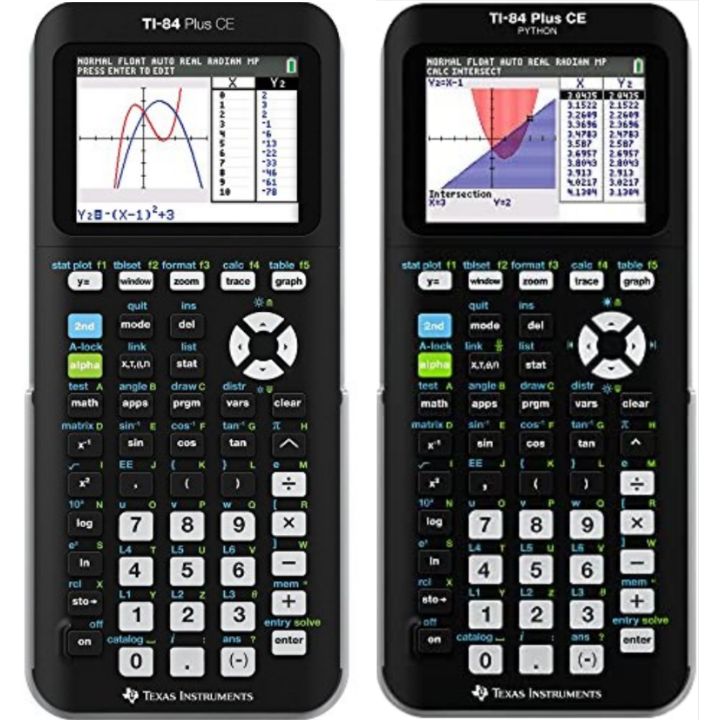 Full-Color Mathematical Data Graphing Calculator - High Resolution Scientific TI-84 Plus CE by Texas Instruments