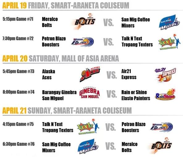 Basketball Hoops Zone PBA 2013 Commissioner's Cup Games Schedule
