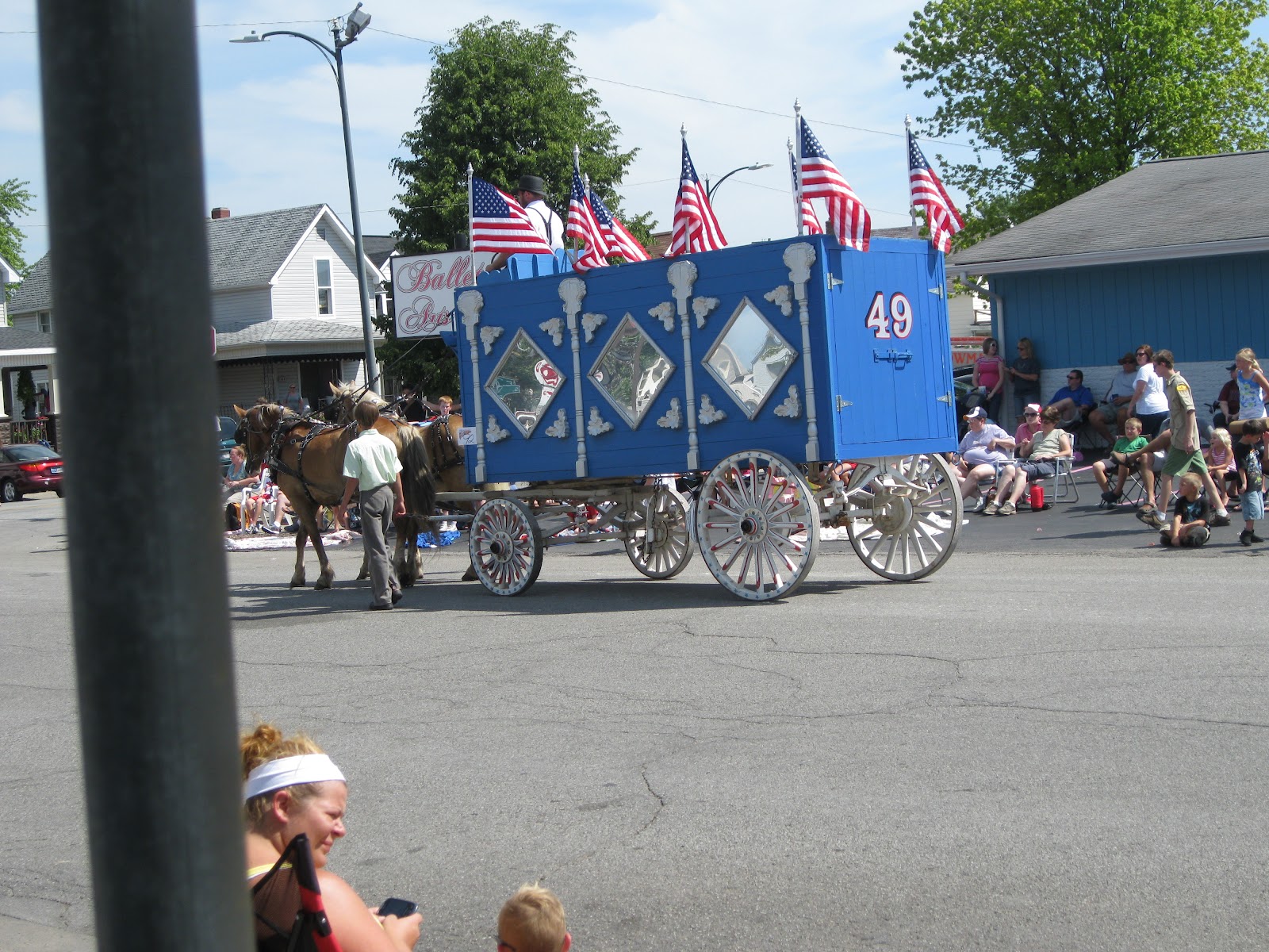 Sawdust and Spangles Peru Circus Parade Bill Prickett Photos