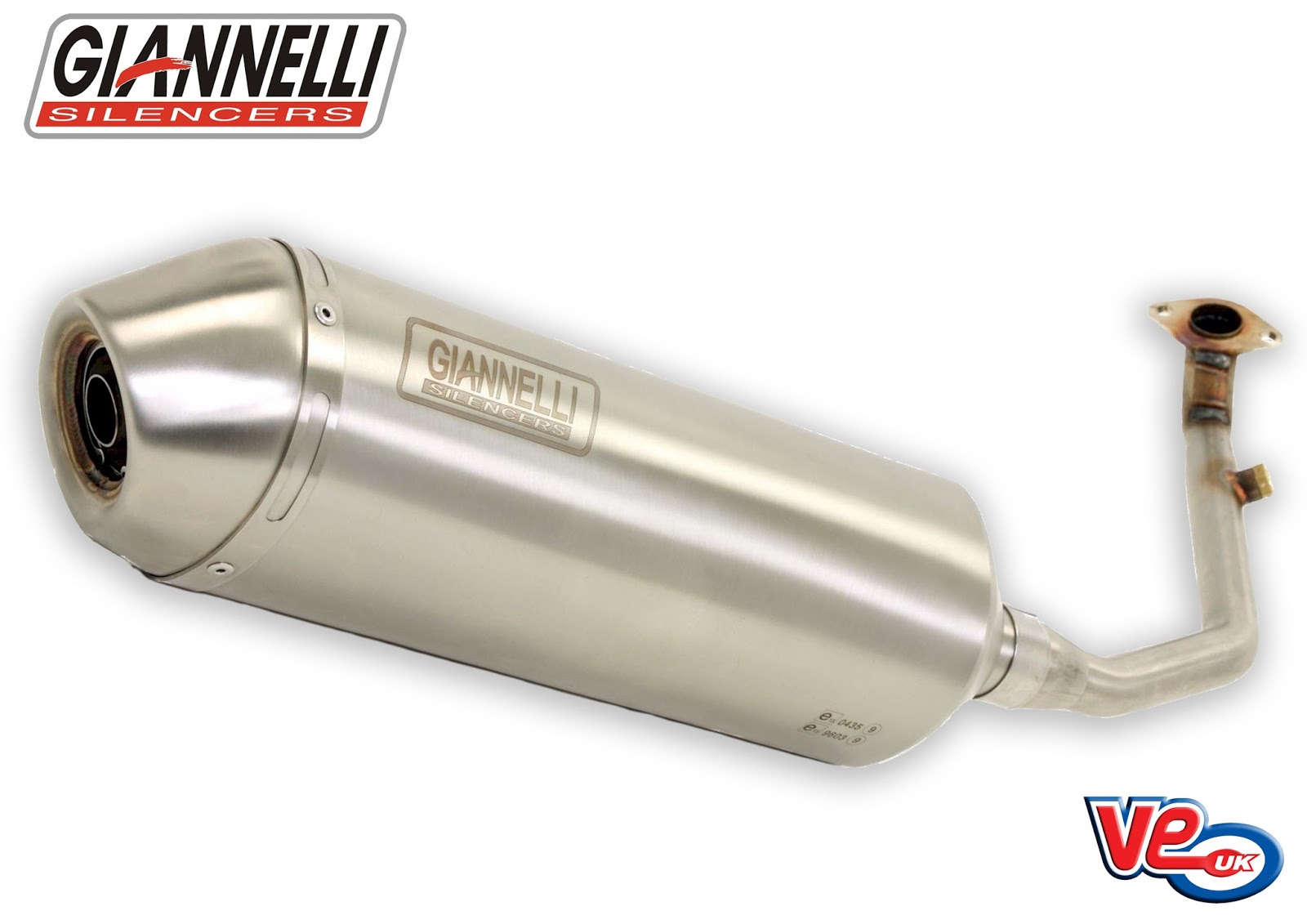 VE Scooter Spares Giannelli G4 Maxi Scooter Exhaust Systems from VE (UK)