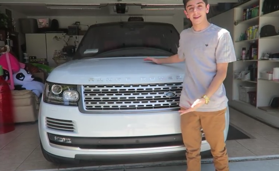Untitled Sick car! Vlogger FaZe Rug shows off his 2016 Range Rover Autobiography (video)