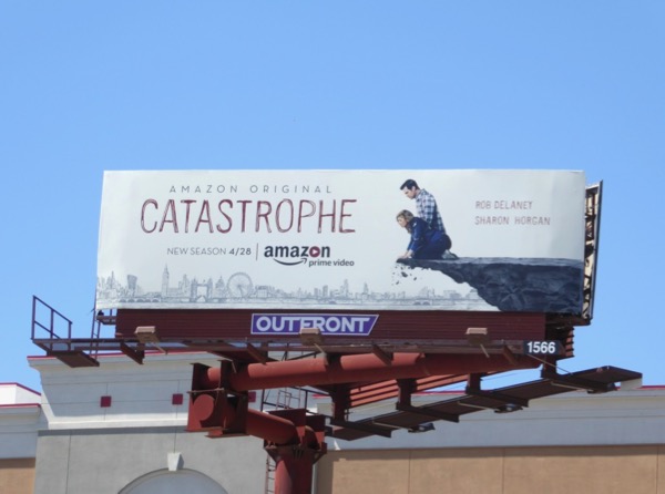 Catastrophe season 3 Amazon billboard Catastrophe season 3 Amazon billboard