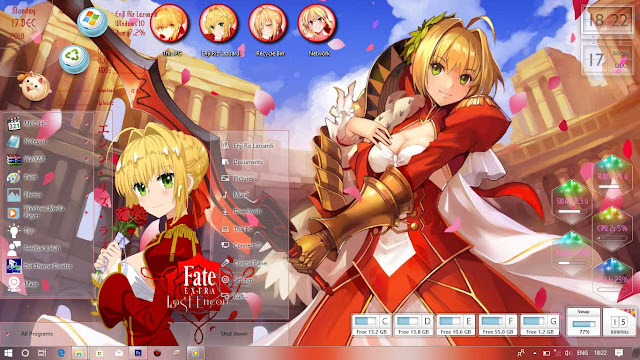 Fate Extra Last Encore Theme Win 10 Ver 1709 By Enji Riz Lazuardi Fate Extra Last Encore Theme Win 10 Ver 1709 By Enji Riz Lazuardi