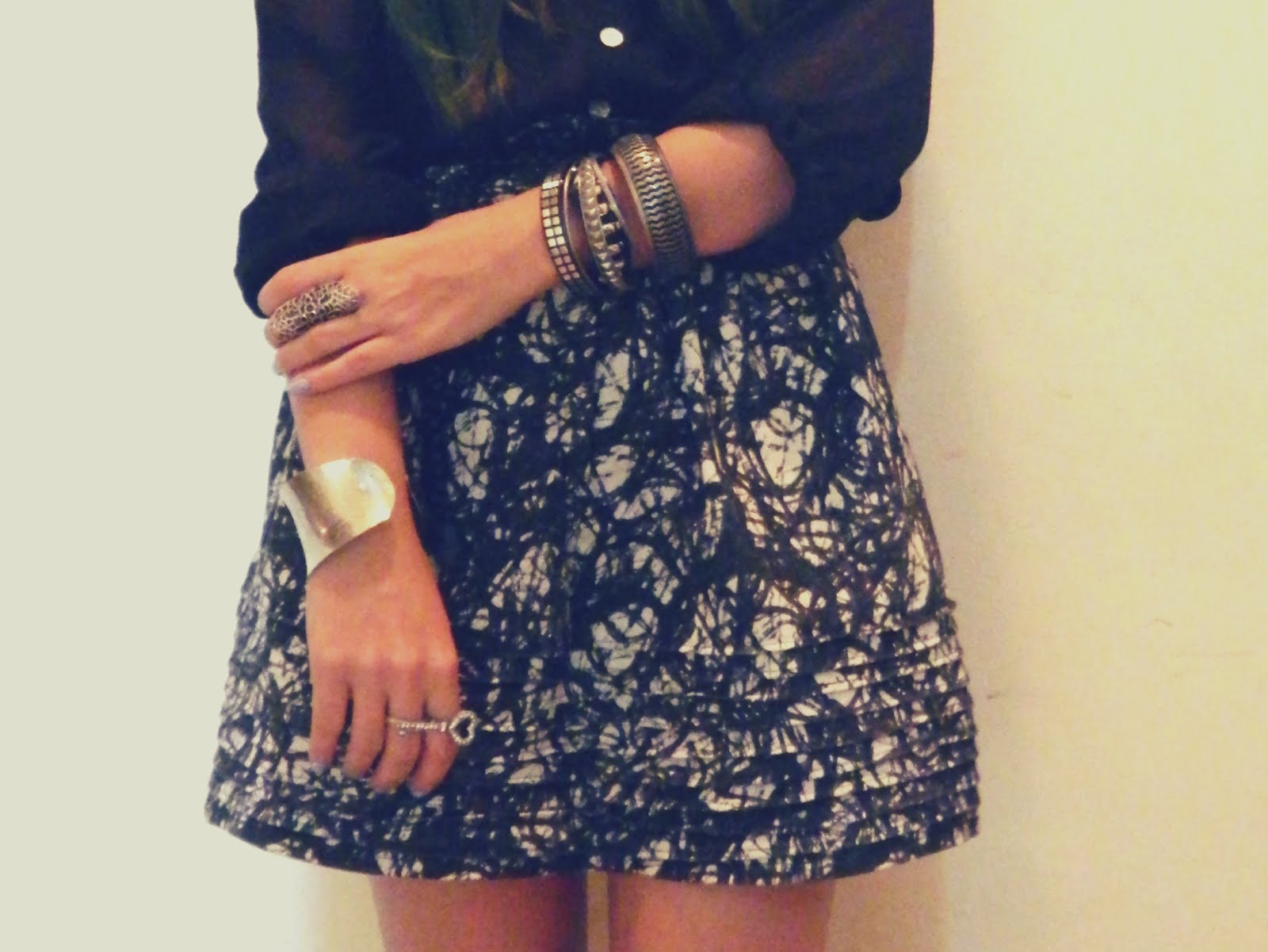 Of Black and silver// BAFWeek #1 outfit