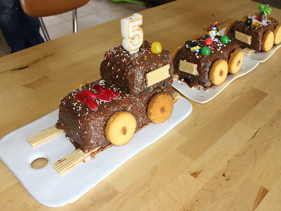 √ Terminé! gâteau train quatre quart 322178