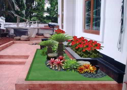Desain Taman Depan Rumah Minimalis Modern Desain Taman Depan Rumah Minimalis Modern