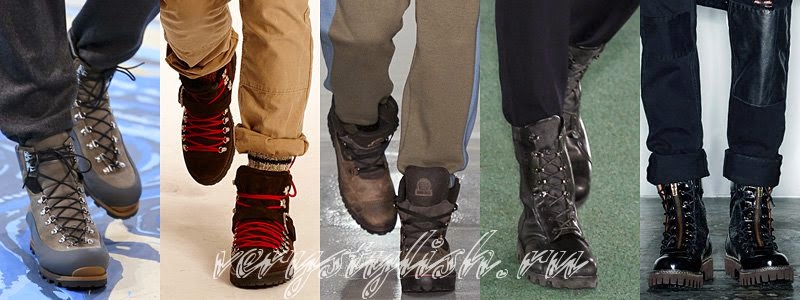 Winter 2015 Men's Shoes Fashion Trends