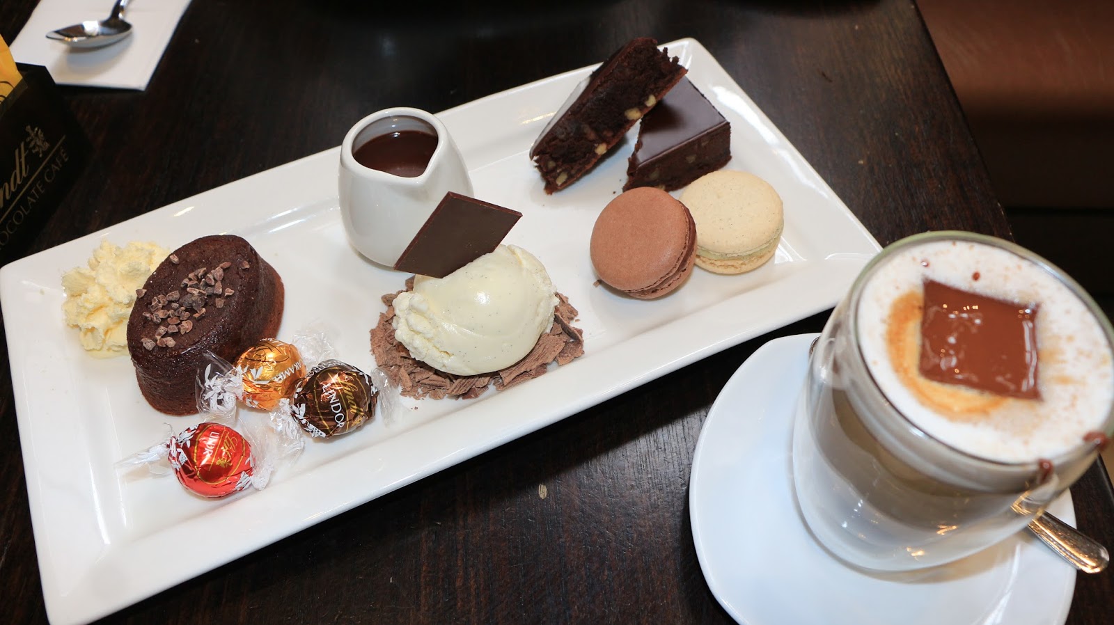 Lindt chocolate platter Lindt chocolate platter