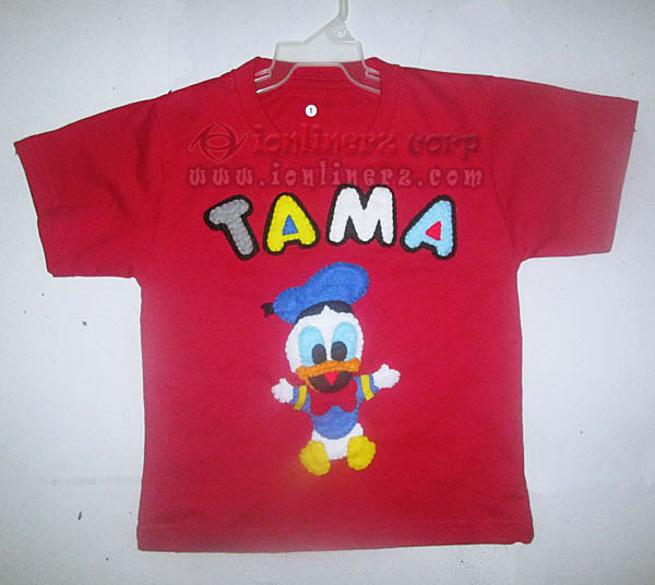 Kaos / Baju Flanel Anak Karakter Kartun Donald Duck Kaos / Baju Flanel Anak Karakter Kartun Donald Duck