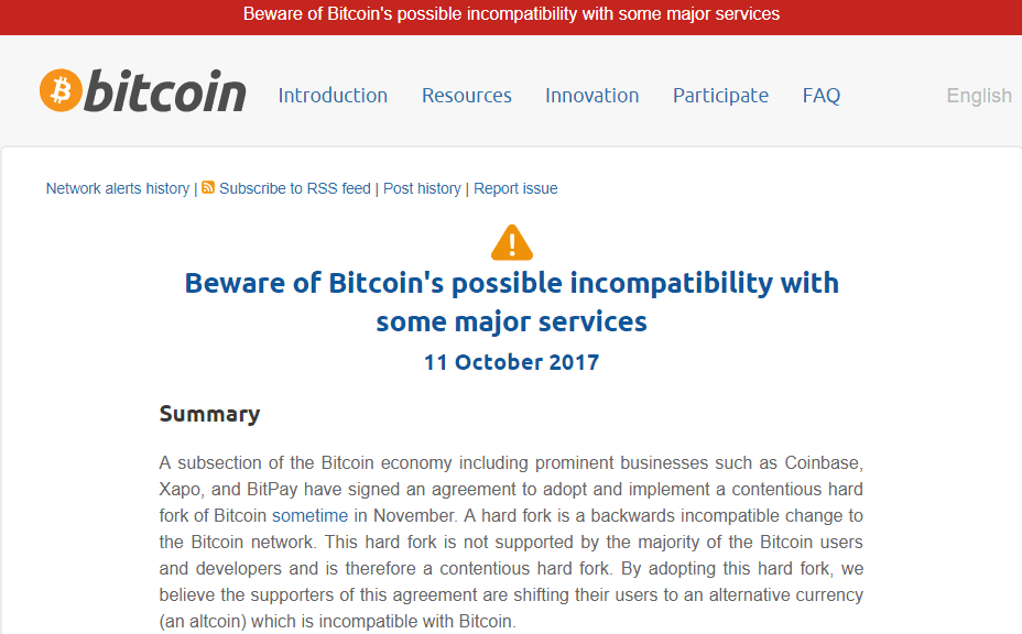 bitcoin.org يحدر من عدم توافق المحافظ خصوصا في المواقع الكبيرة مثل xapo 