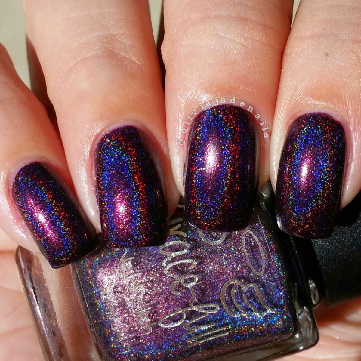 Grace-full Nail Polish Queen Of The Damned swatched by Olivia Jade Nails