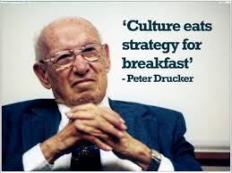 Drucker: Culture eats strategy for breakfast