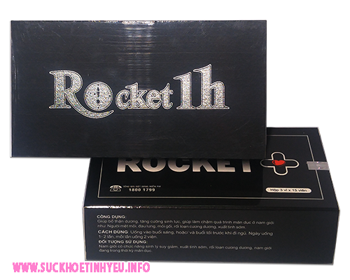 Thuốc Cường Dương Rocket 1h