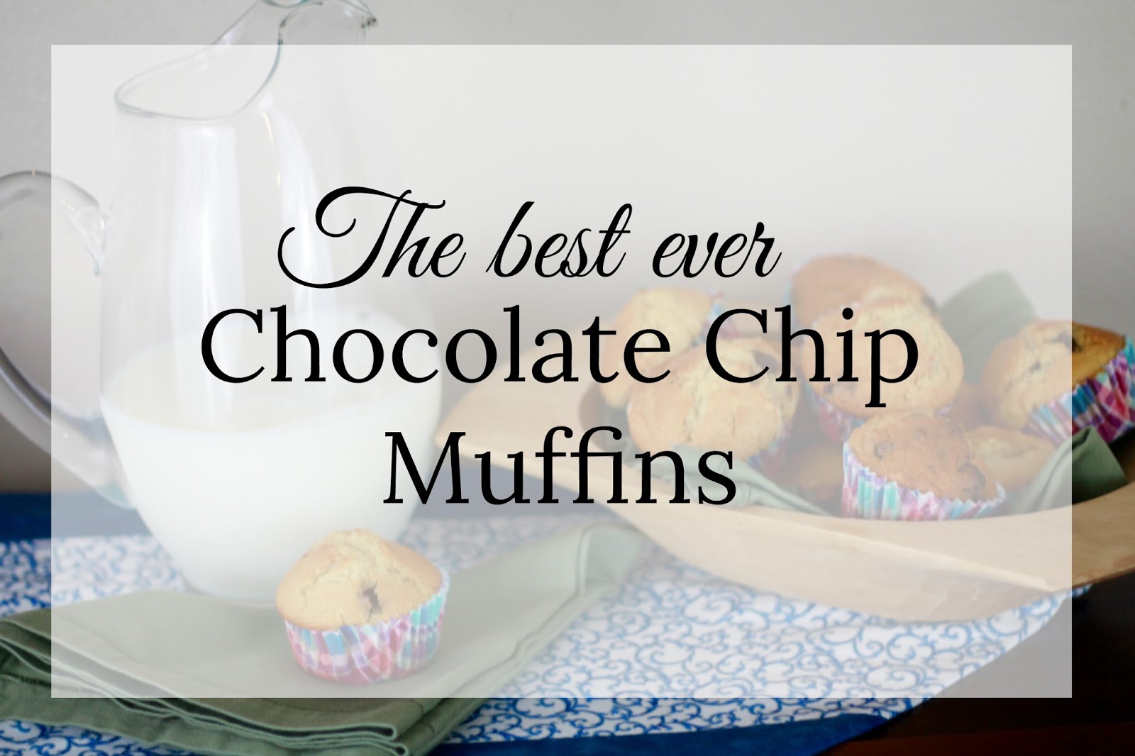 Chocolate Chip Muffins