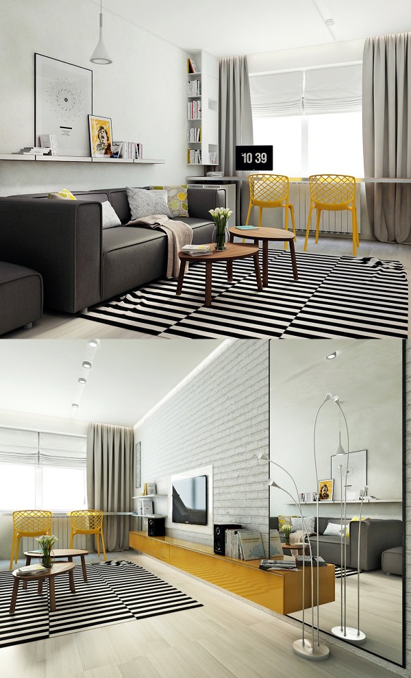 Desain Interior Rumah Mungil Desain Interior Rumah Mungil Minimalis