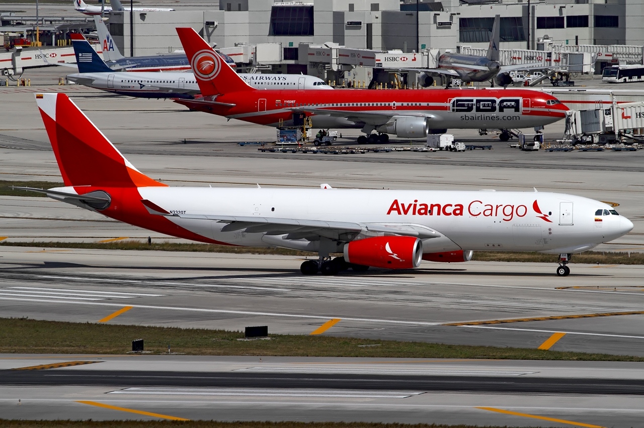 Avianca Cargo A330200F At Miami International Airport Aircraft