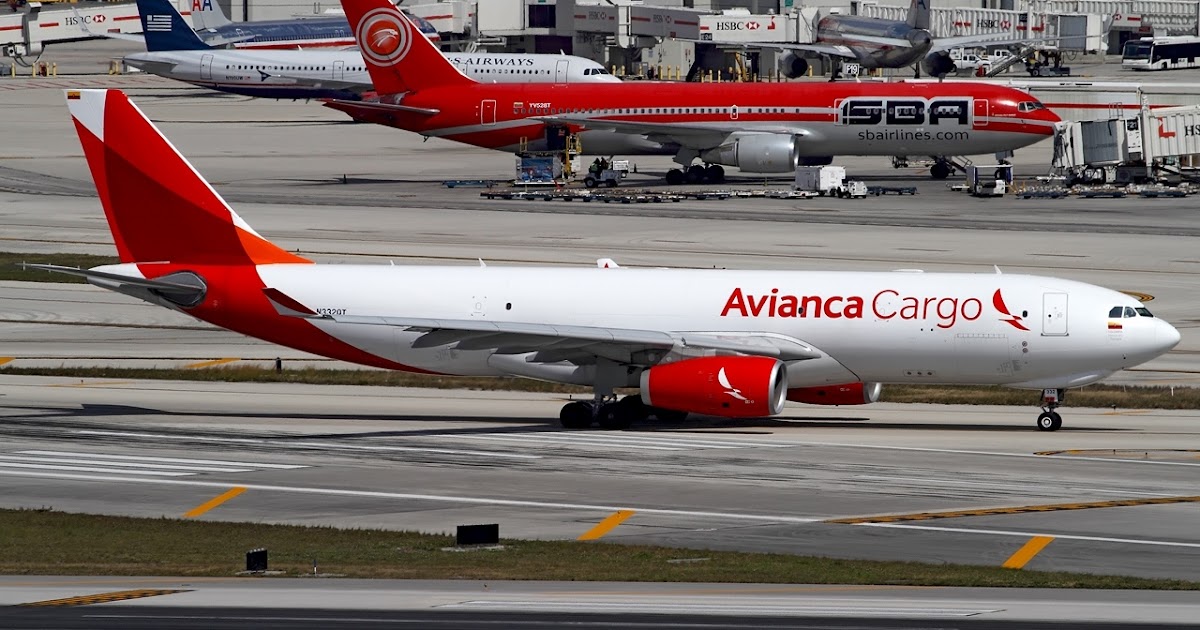 Avianca Cargo A330200F At Miami International Airport Aircraft