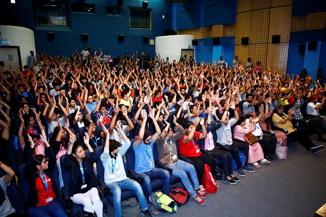 LIFE DOESN’T GIVE YOU ANY GUARANTEE, BUT WE MUST ALL TAKE A CHANCE,” SAID LEGENDARY DANCE MASTER, TERENCE LEWIS AT THE 5TH VEDA SESSION OF WHISTLING WOODS INTERNATIONAL LIFE DOESN’T GIVE YOU ANY GUARANTEE, BUT WE MUST ALL TAKE A CHANCE,” SAID LEGENDARY DANCE MASTER, TERENCE LEWIS AT THE 5TH VEDA SESSION OF WHISTLING WOODS INTERNATIONAL