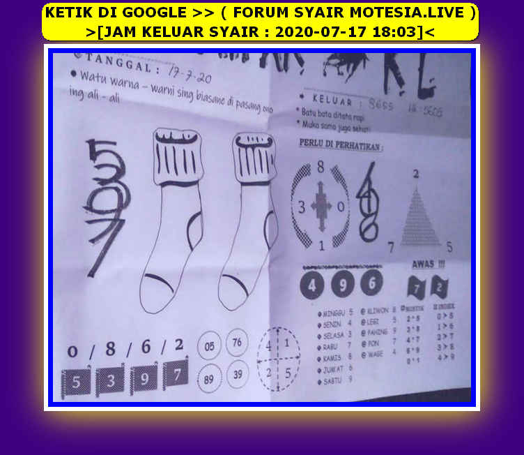 Syair Hongkong HK FORUM SYAIR TOGEL OMIFRAME