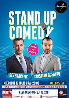 Stand-Up Comedy Braila Miercuri 13 Iulie Stand-Up Comedy Braila Miercuri 13 Iulie