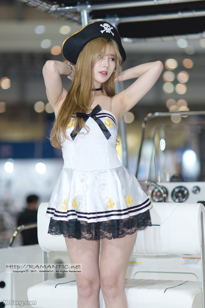 Beautiful Song Ju Ah at the Busan International Boat Show 2017 (308 photos) photo 10-0