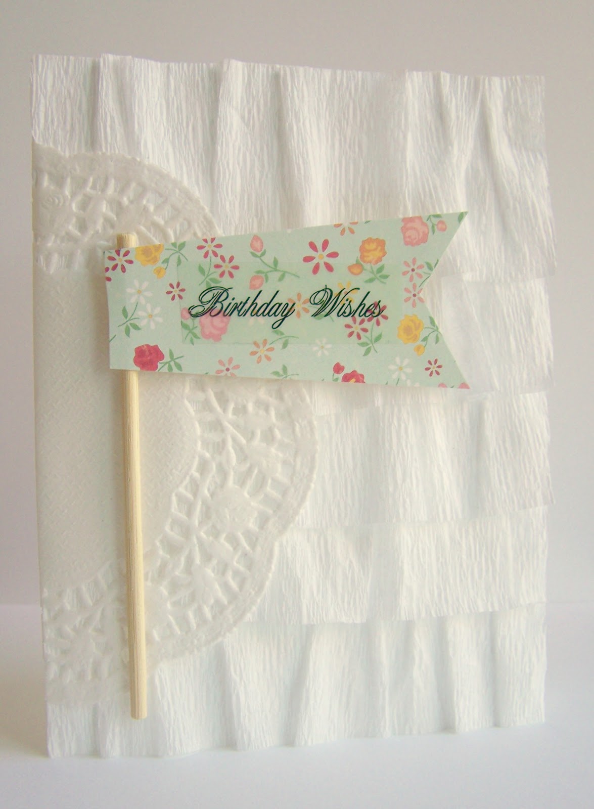 Precocious Paper: Birthdays and Ruffles