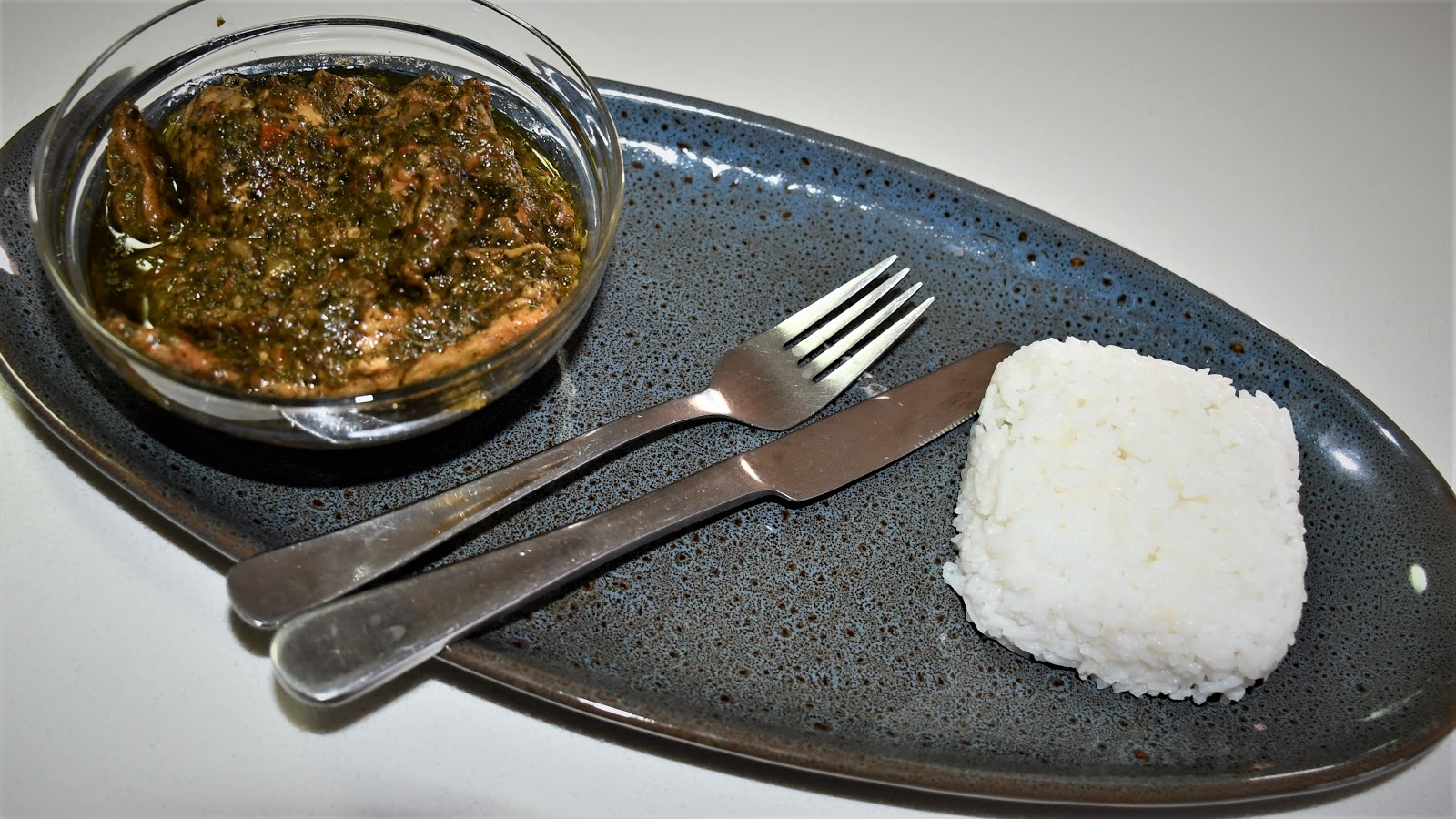 Chicken Cassava Leaves Cooked In Coconut Oil The Cooking Wardrobe