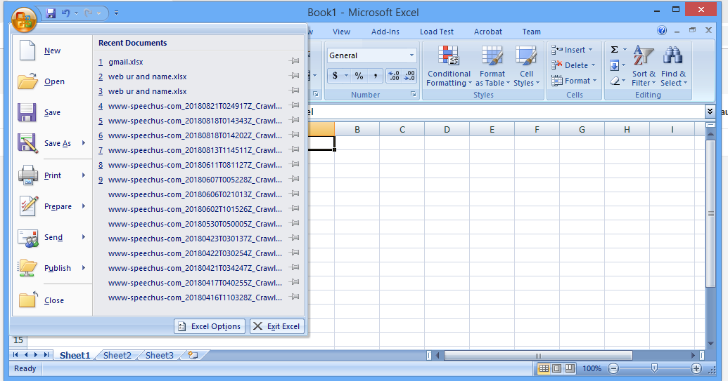 how to preview in excel