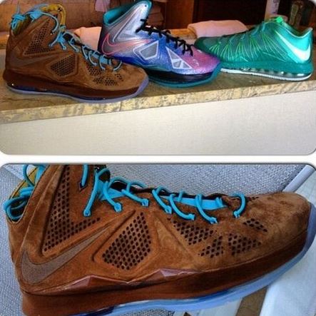 lebron 10 ext hazelnut