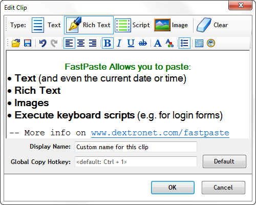 quick text paste download
