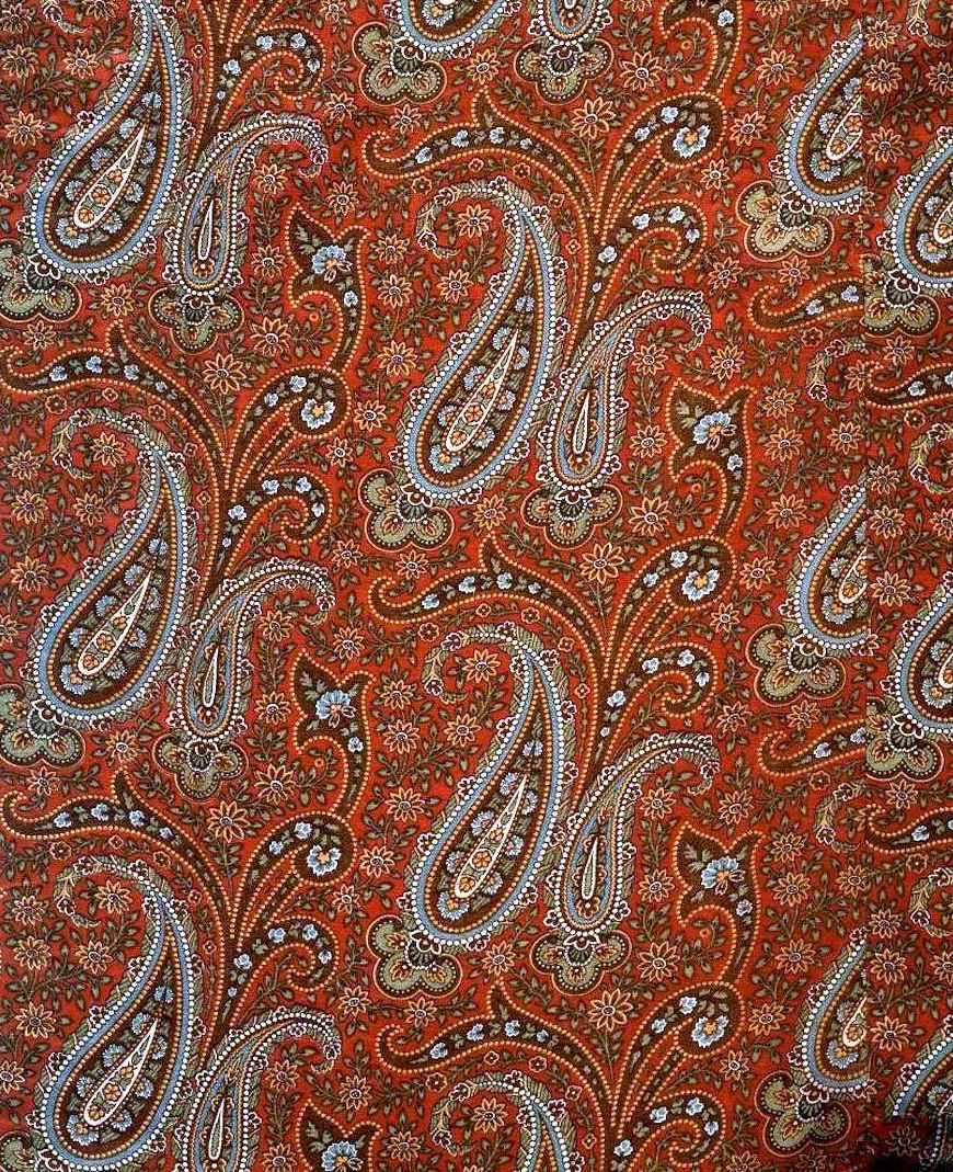 American Paisley vintage American Paisley, large color photo