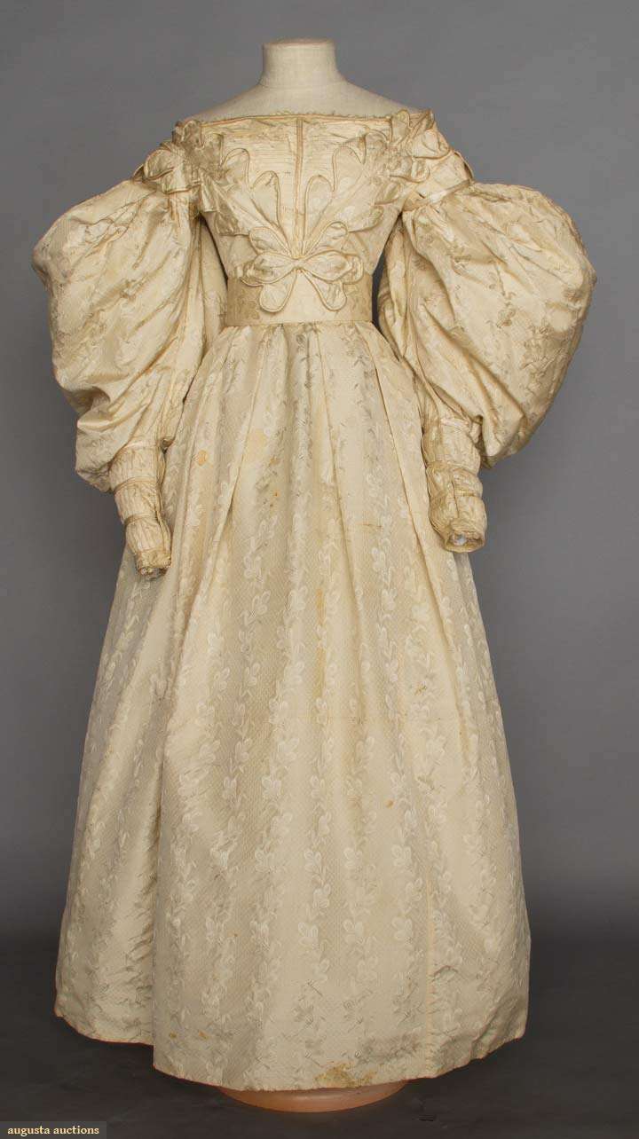 Beauty From Ashes: 1830s Wedding Dress