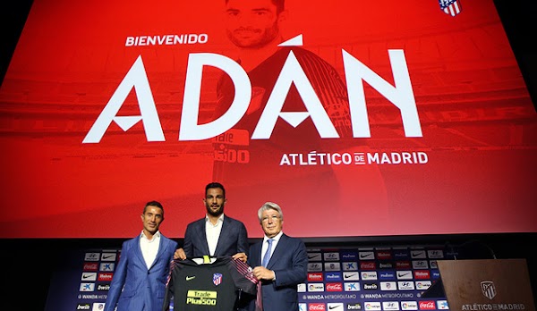 El Atlético de Madrid presenta a Adán