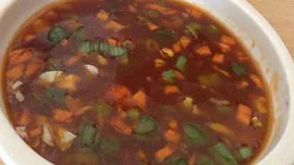 हॉट अँण्ड सॉर चिली सूप - पाककला | Hot And Sour Chilly Soup - Recipe